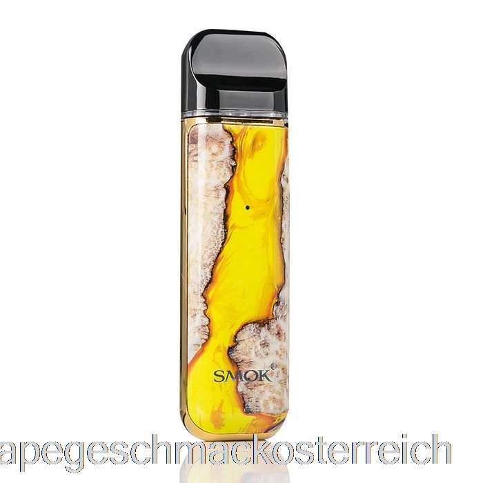 Smok Novo 2 25 W Pod-System, Gelb, Stabilisierender Holz-Vape-Geschmack